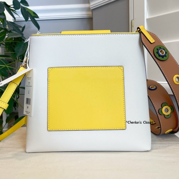 🔥NeW! $528 Tory Burch Novelty Bucket Bag - Picture 3 of 16